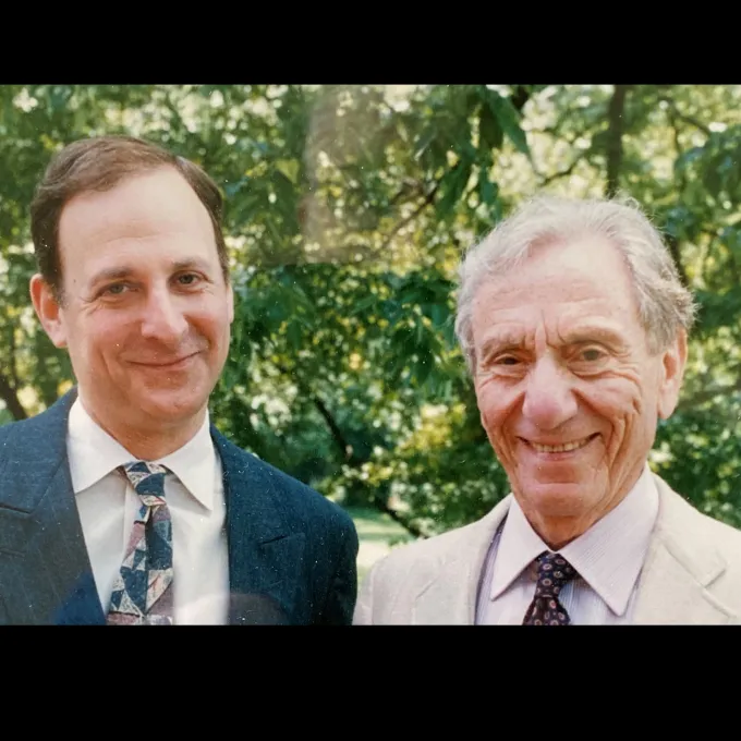 Photo of Henry I. Schvey and A.E. Hotchner